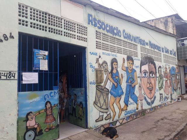 Fachada da Associação