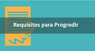 Clique aqui para ter mais informações sobre a legislação sobre a Progressão e os Critérios exigidos para progredir. A imagem com fundo ciano tem o título "Legislação e Critérios para progredir"