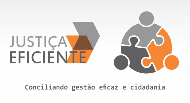 Setas laranja e cinza apontando para a direita com o três bonecos encaixados como peças de quebra-cabeça