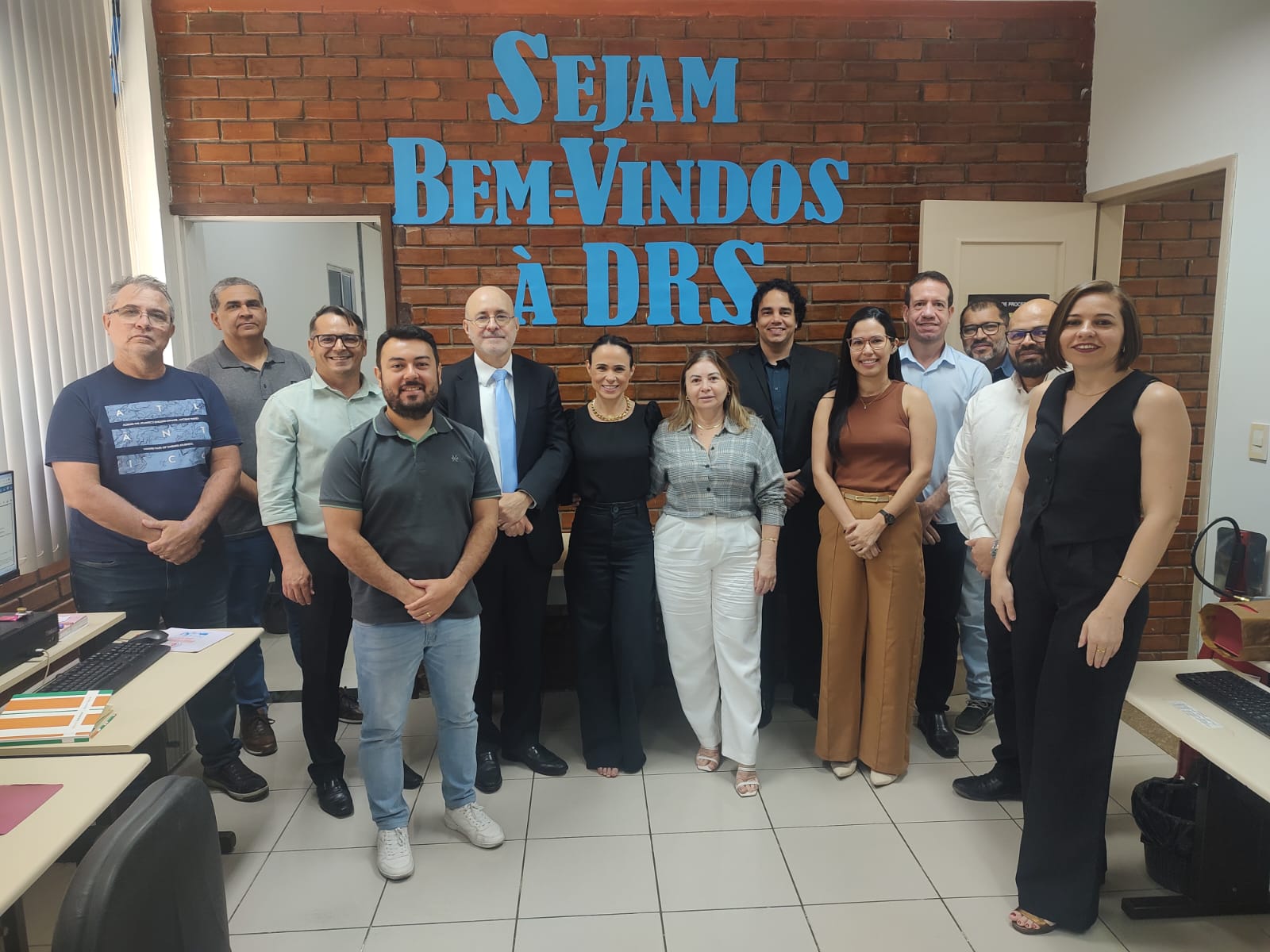 Corregedor e equipe da DRS