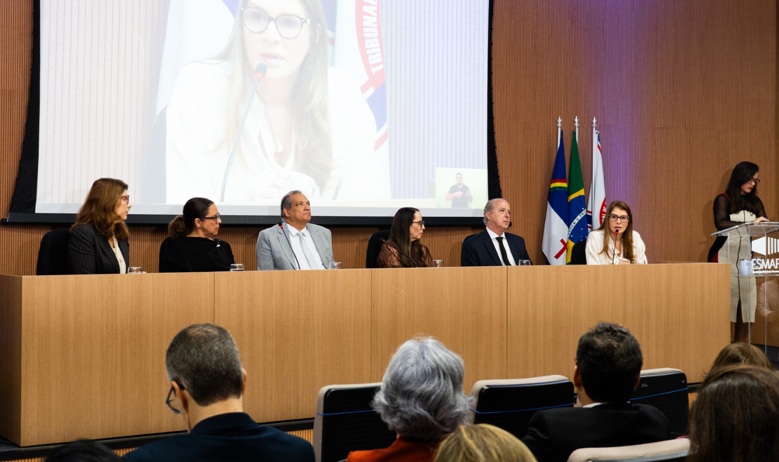 Foto da notícia - Assessoras da Corregedoria prestigiam seminário da Semana da Família