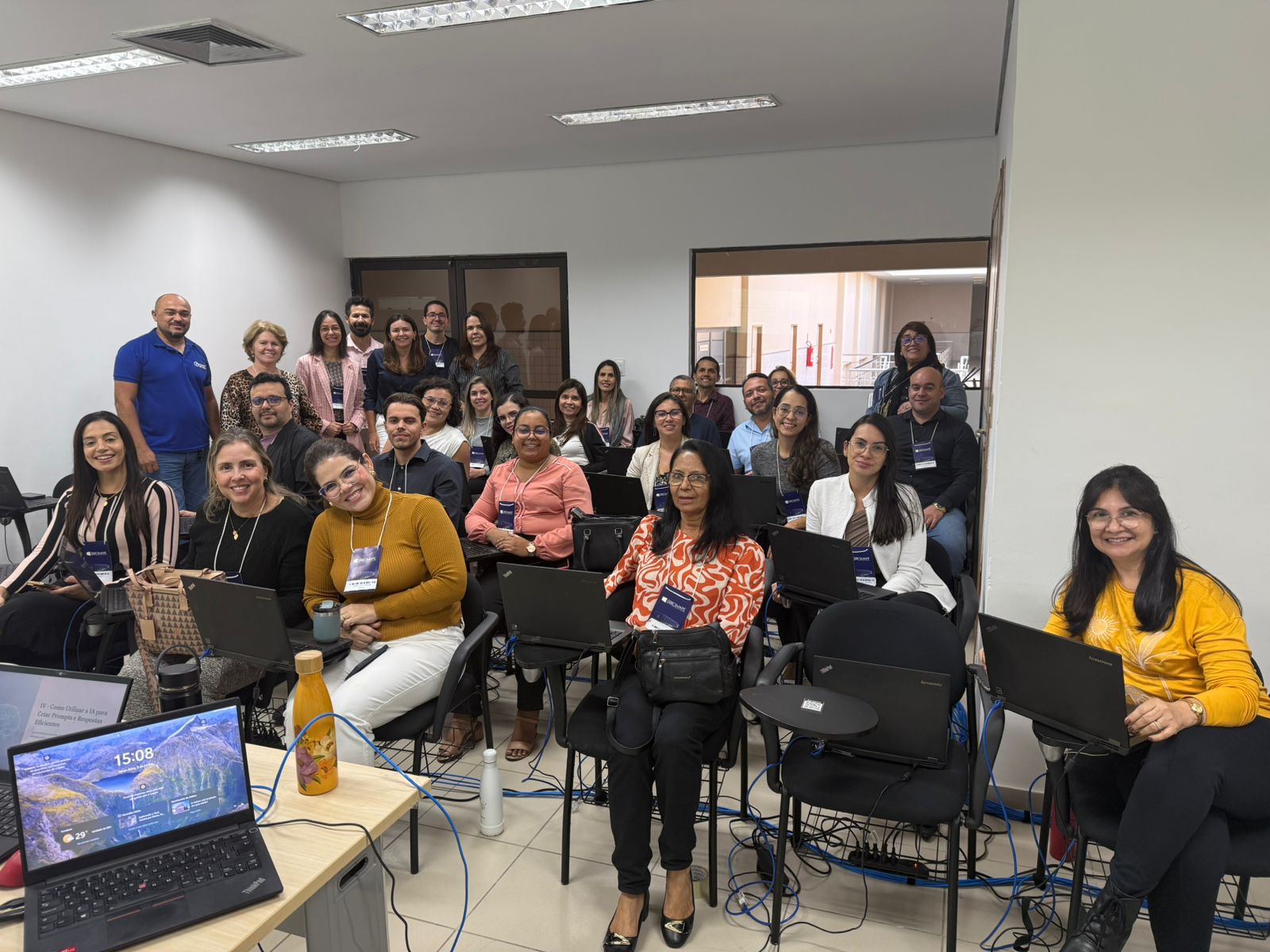 Alunos do curso de Gestão Cartorária em Garanhuns.