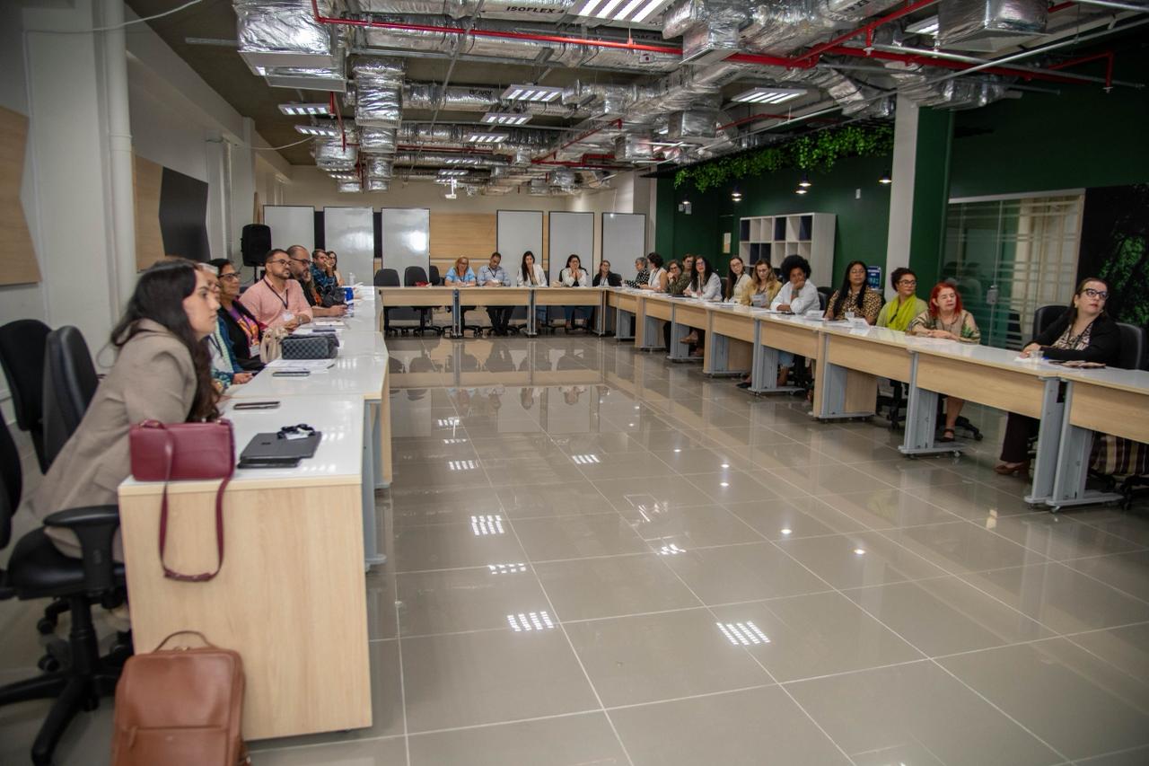 Foto da notícia - Esmape sedia II Encontro de Facilitadores de Grupos Reflexivos para Homens Autores de Violência Doméstica e Familiar contra as Mulheres