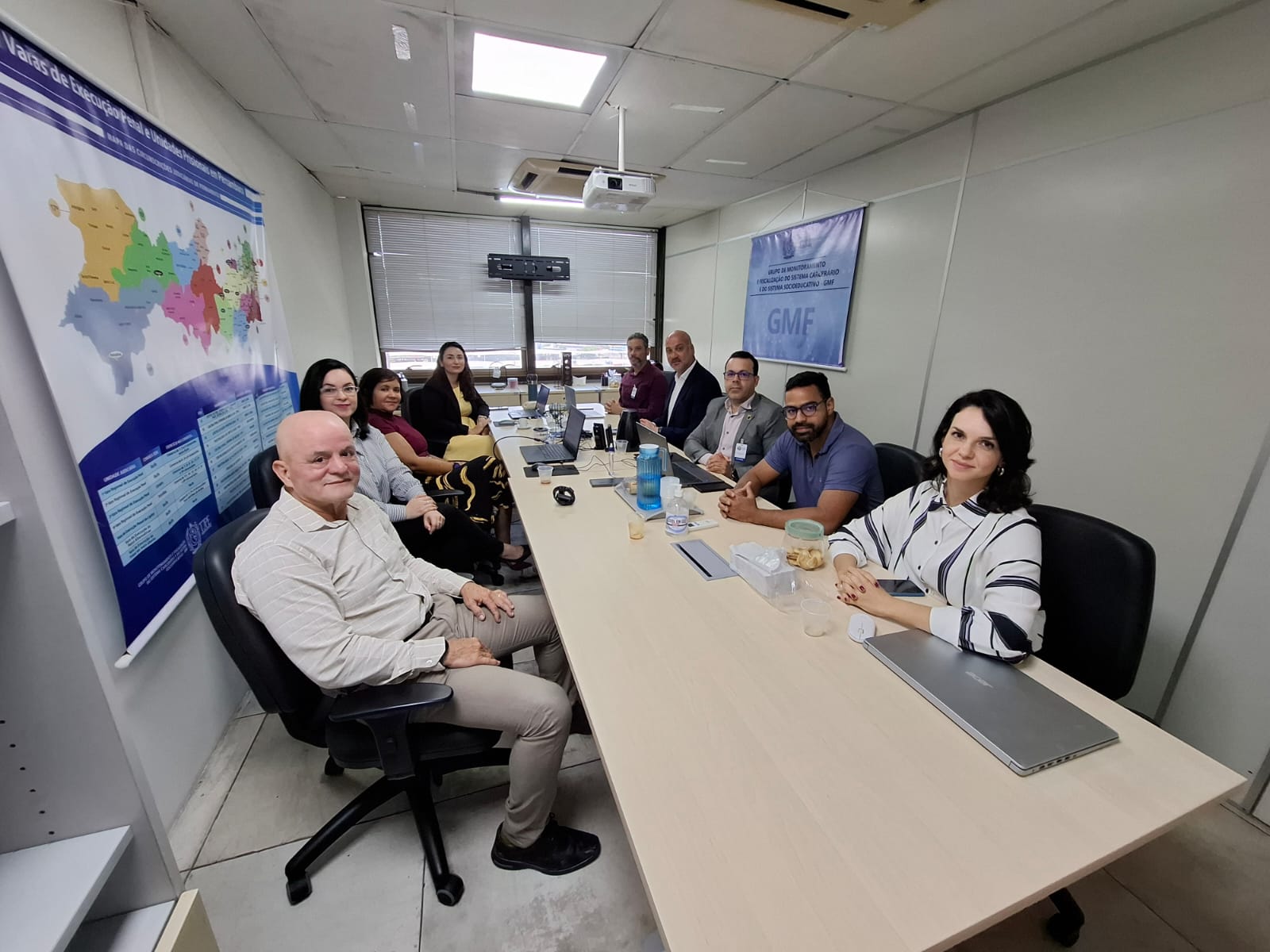 Foto da notícia - Grupo de Monitoramento do Sistema Carcerário do TJPE debate medidas para melhorar a distribuição de detentos