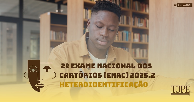 Foto da notícia - Enac 2025: resultado da primeira fase da heteroidentificação e convocação para segunda fase são divulgados 