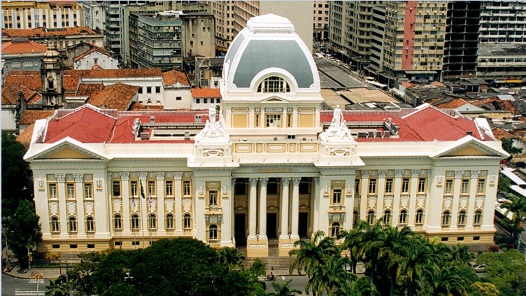 Palácio da Justiça visto de cima